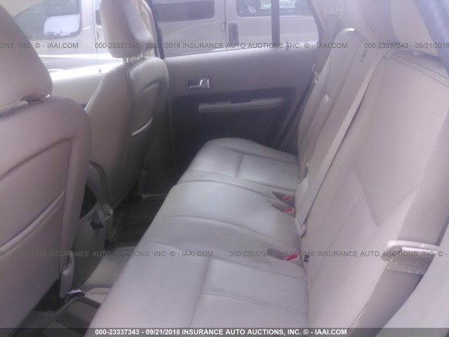 2FMDK49C57BA88841 - 2007 FORD EDGE SEL PLUS CREAM photo 8