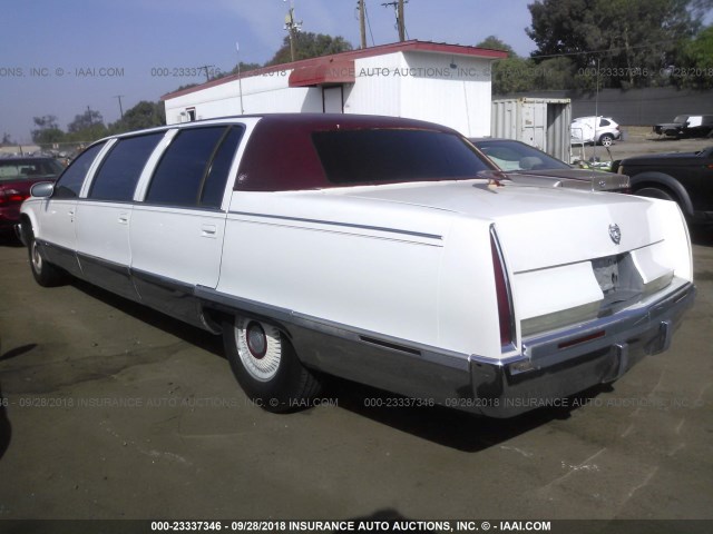 1G6DW52P7SR708917 - 1995 CADILLAC FLEETWOOD BROUGHAM WHITE photo 3