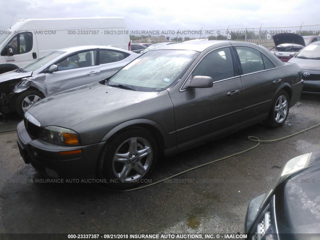 1LNHM86S52Y672814 - 2002 LINCOLN LS 灰色 照片 2
