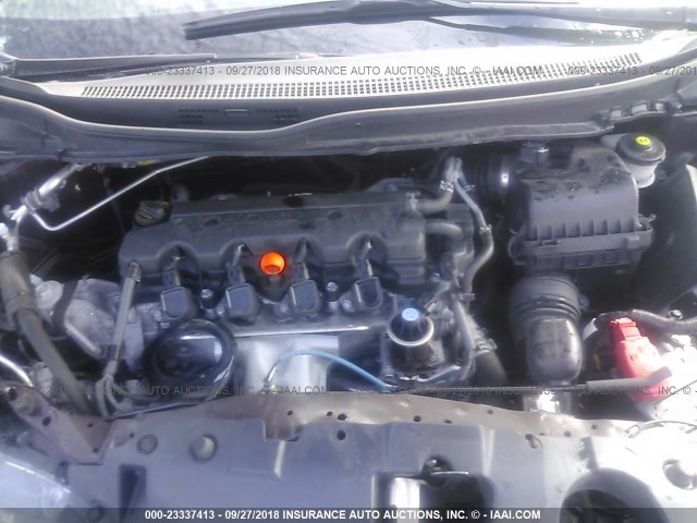 2HGFB2F94DH555400 - 2013 HONDA CIVIC EXL RED photo 10