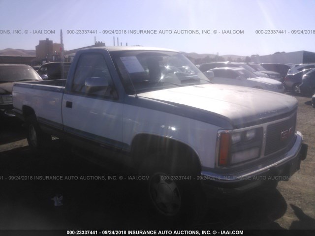 1GTFK24KXKE530414 - 1989 GMC SIERRA K2500 WHITE photo 1