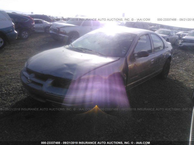 1B3EJ46X7WN274453 - 1998 DODGE STRATUS SILVER photo 2