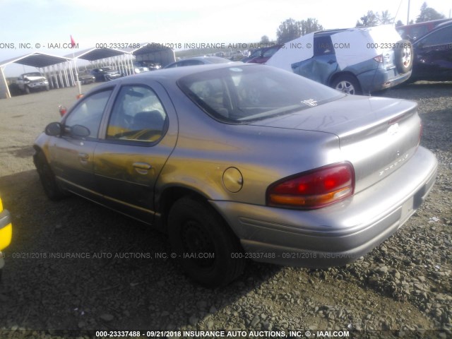 1B3EJ46X7WN274453 - 1998 DODGE STRATUS SILVER photo 3