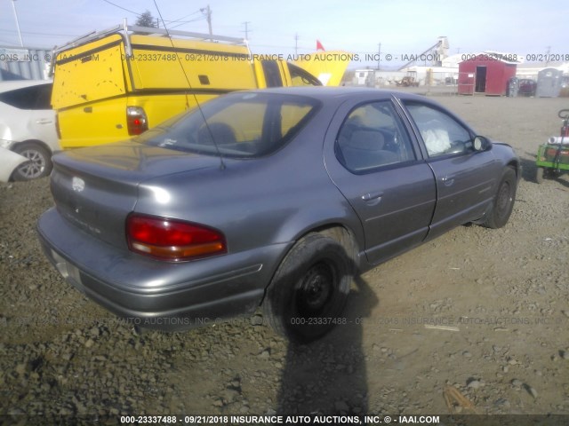 1B3EJ46X7WN274453 - 1998 DODGE STRATUS SILVER photo 4