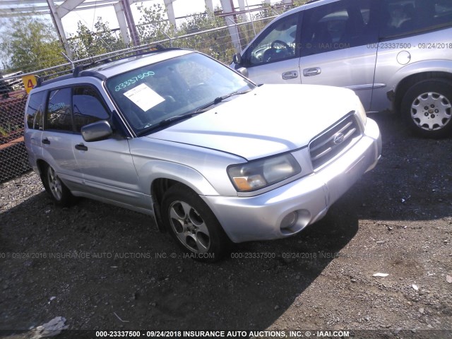 JF1SG65613H732167 - 2003 SUBARU FORESTER 2.5XS ვერცხლისფერი ფოტო 1