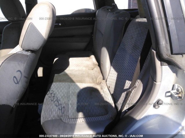JF1SG65613H732167 - 2003 SUBARU FORESTER 2.5XS ვერცხლისფერი ფოტო 8