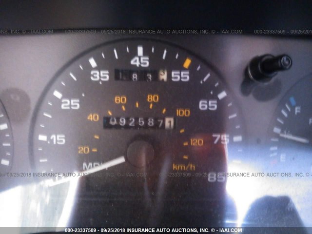 1FALP52U9SA161701 - 1995 FORD TAURUS GL/SE BLUE photo 7