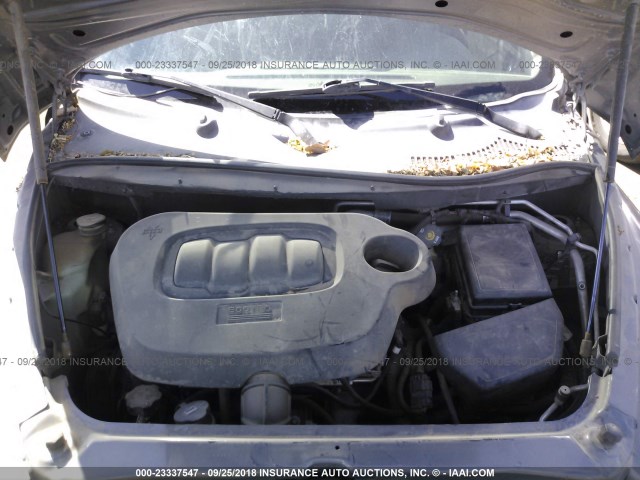 3GNDA13D38S549545 - 2008 CHEVROLET HHR LS GRAY photo 10