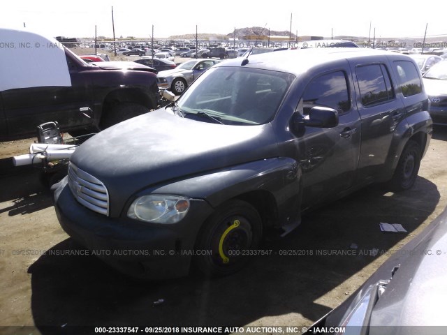 3GNDA13D38S549545 - 2008 CHEVROLET HHR LS GRAY photo 2