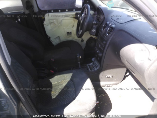 3GNDA13D38S549545 - 2008 CHEVROLET HHR LS GRAY photo 5