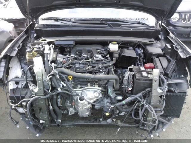 5N1DR2MM5HC911320 - 2017 NISSAN PATHFINDER S/SV/SL/PLATINUM GRAY photo 10