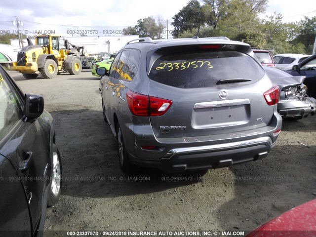 5N1DR2MM5HC911320 - 2017 NISSAN PATHFINDER S/SV/SL/PLATINUM GRAY photo 3