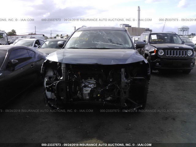 5N1DR2MM5HC911320 - 2017 NISSAN PATHFINDER S/SV/SL/PLATINUM GRAY photo 6