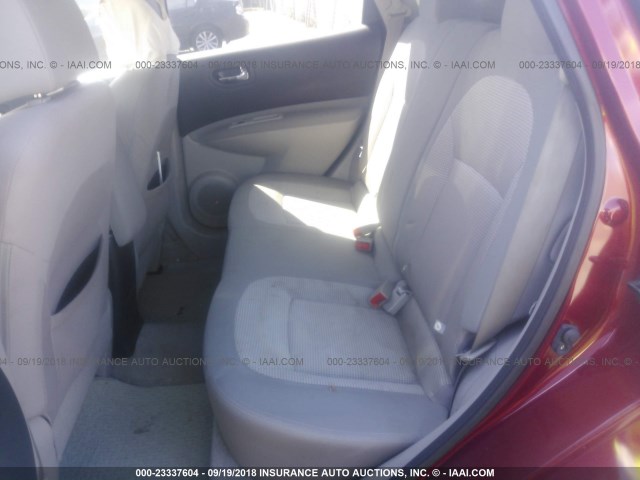 JN8AS5MT3CW253108 - 2012 NISSAN ROGUE S/SV RED photo 8