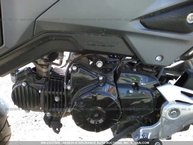 MLHJC7512J5000847 - 2018 HONDA GROM GRAY photo 9