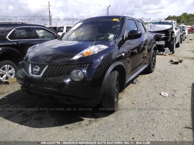 JN8AF5MR6ET453672 - 2014 NISSAN JUKE S/SV/SL/NISMO BLACK photo 2