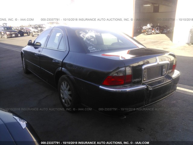 1LNHM86S83Y698857 - 2003 LINCOLN LS 黑色 照片 3