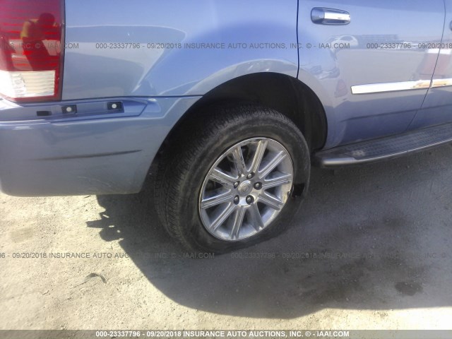 1A8HX58287F577571 - 2007 CHRYSLER ASPEN LIMITED BLUE photo 6