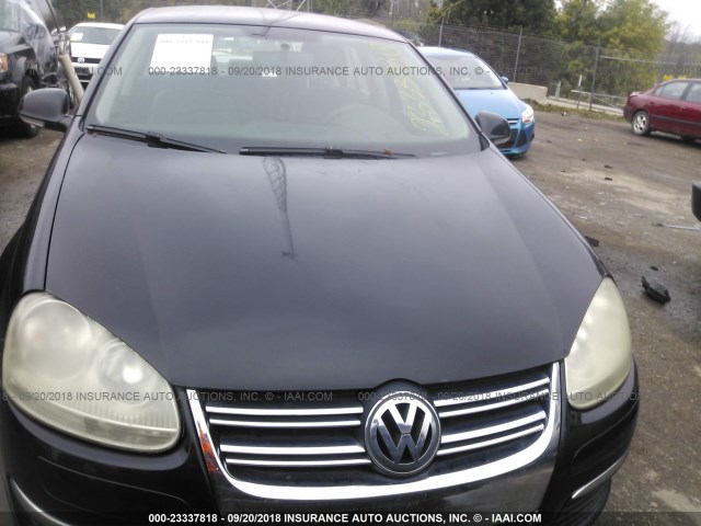 3VWRF81K46M761704 - 2006 VOLKSWAGEN JETTA 2.5 BLACK photo 6