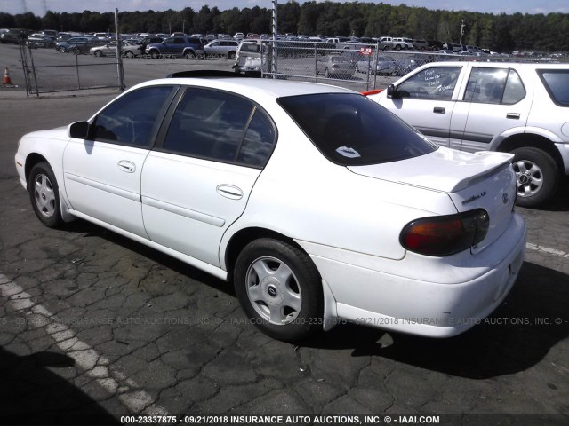 1G1NE52J016185586 - 2001 CHEVROLET MALIBU LS Ağ foto 3