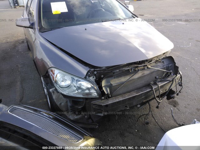 1G1ZG5E77CF116005 - 2012 CHEVROLET MALIBU LTZ 灰色 照片 6