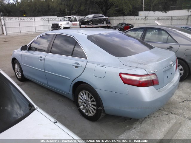 4T1BE46K29U870053 - 2009 TOYOTA CAMRY SE/LE/XLE ღია ლურჯი ფოტო 3