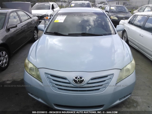 4T1BE46K29U870053 - 2009 TOYOTA CAMRY SE/LE/XLE ღია ლურჯი ფოტო 6