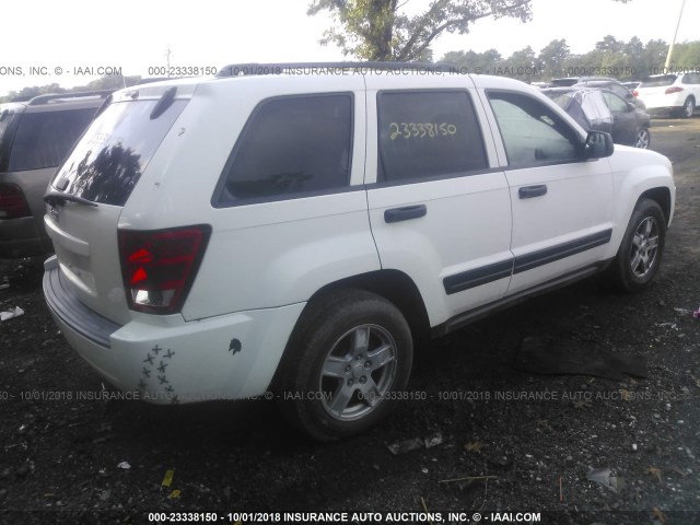 1J4GR48KX6C294302 - 2006 JEEP GRAND CHEROKEE LAREDO/COLUMBIA/FREEDOM 白色 照片 4