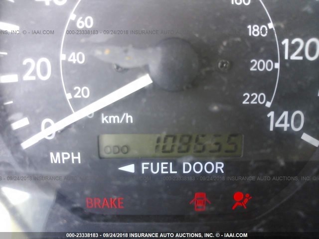 4T1BG22K0YU738430 - 2000 TOYOTA CAMRY CE/LE/XLE 白色 照片 7