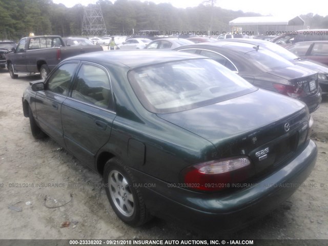 1YVGF22C7Y5113114 - 2000 MAZDA 626 GREEN photo 3