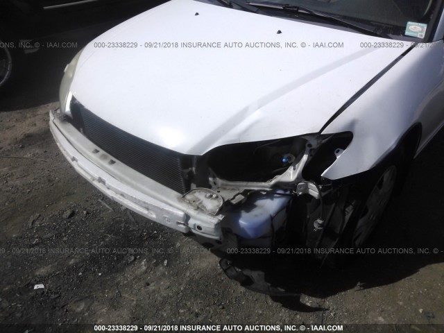 1HGEM22175L025593 - 2005 HONDA CIVIC DX VP WHITE photo 6