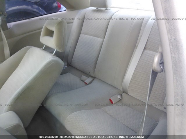 1HGEM22175L025593 - 2005 HONDA CIVIC DX VP WHITE photo 8