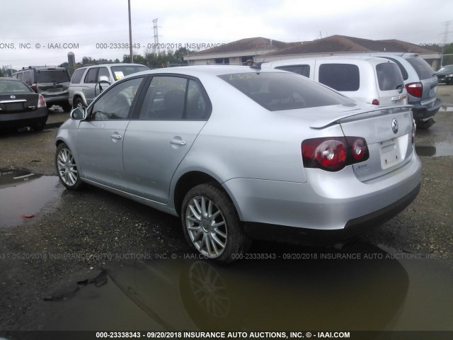 3VWRJ71K58M188632 - 2008 VOLKSWAGEN JETTA WOLFSBURG 银色 照片 3
