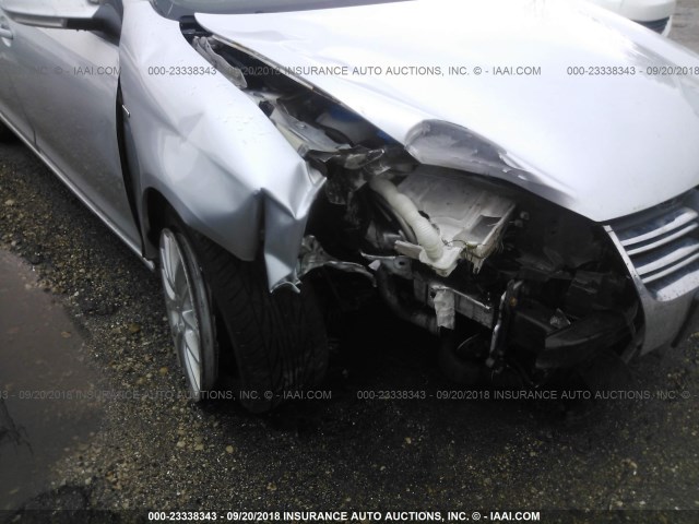 3VWRJ71K58M188632 - 2008 VOLKSWAGEN JETTA WOLFSBURG 银色 照片 6