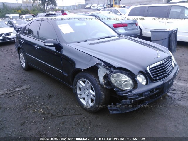 WDBUF82J24X121712 - 2004 MERCEDES-BENZ E 320 4MATIC BLACK photo 1