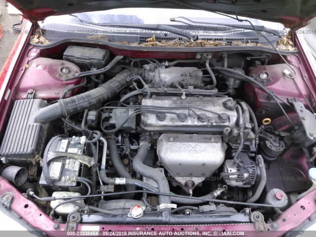 1HGCG66862A019854 - 2002 HONDA ACCORD EX/SE RED photo 10