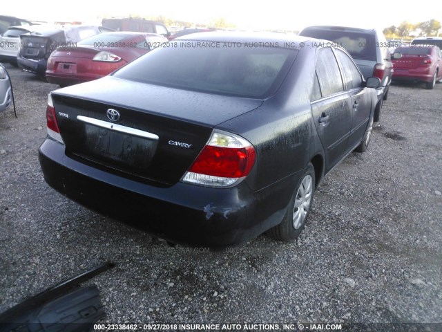 4T1BE32K65U028567 - 2005 TOYOTA CAMRY LE/XLE/SE Қара фото 4