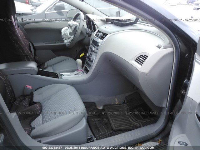 1G1ZG57B984304769 - 2008 CHEVROLET MALIBU LS BLACK photo 5
