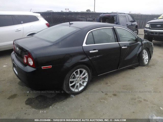 1G1ZE5E76BF316085 - 2011 CHEVROLET MALIBU LTZ 黑色 照片 4