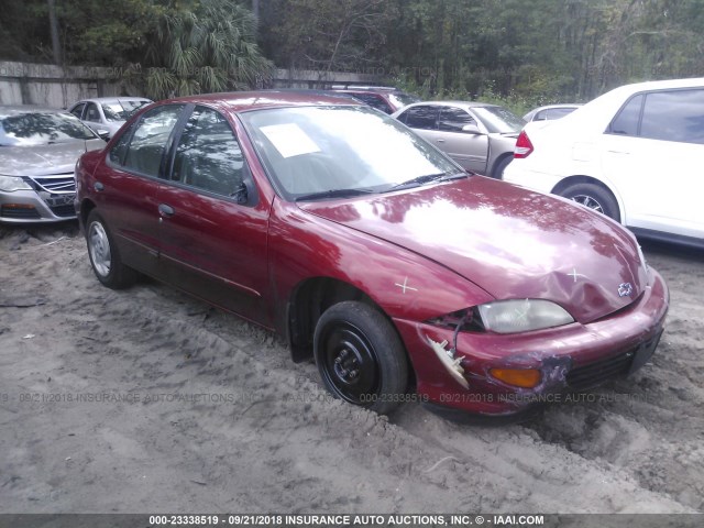 1G1JF5249W7139357 - 1998 CHEVROLET CAVALIER LS RED photo 1