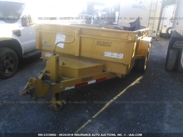 1B9DT1429FL657128 - 2015 BELMONT DUMP TRAILER  Unknown photo 2