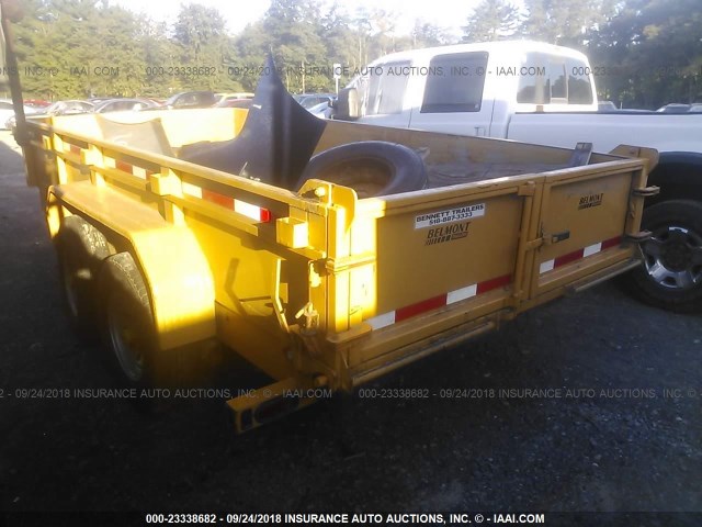 1B9DT1429FL657128 - 2015 BELMONT DUMP TRAILER  Unknown photo 3