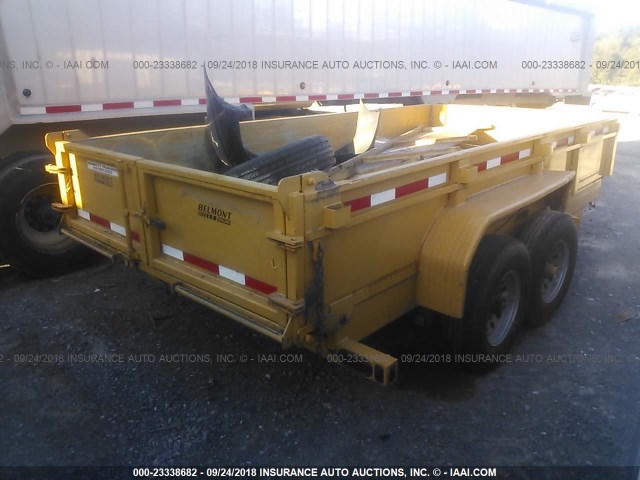 1B9DT1429FL657128 - 2015 BELMONT DUMP TRAILER  Unknown photo 4