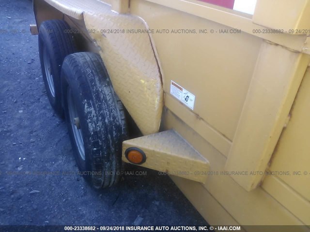 1B9DT1429FL657128 - 2015 BELMONT DUMP TRAILER  Unknown photo 7