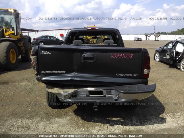 1GCEK19T34E249906 - 2004 CHEVROLET SILVERADO K1500 GRAY photo 6