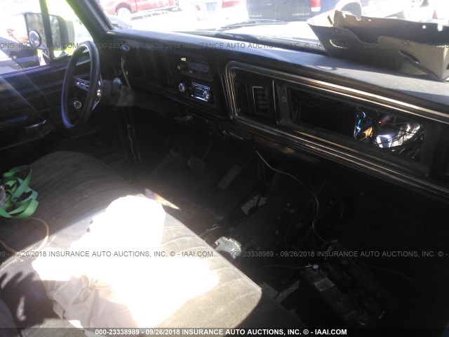 000000F10YNC27548 - 1976 FORD F-100 BLACK photo 5