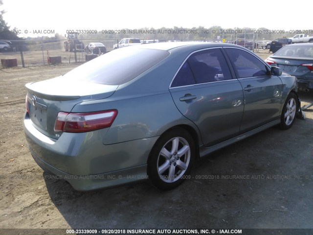 4T1BE46KX9U799653 - 2009 TOYOTA CAMRY SE/LE/XLE 绿色 照片 4