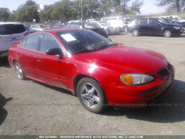 1G2NF52E94C163457 - 2004 PONTIAC GRAND AM SE1 RED photo 1