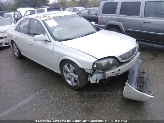 1LNFM87A26Y633584 - 2006 LINCOLN LS WHITE photo 1