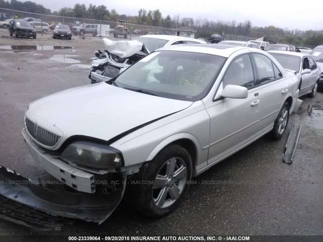 1LNFM87A26Y633584 - 2006 LINCOLN LS WHITE photo 2
